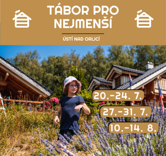 Tábor pro nejmenší - Termín tábor pro nejmenší: 10. - 14.08.2026