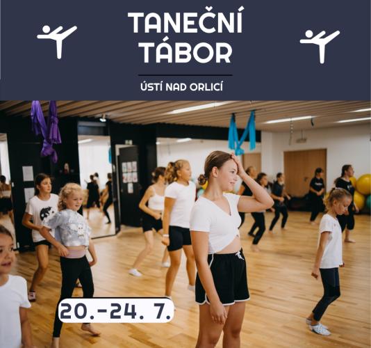 Taneční tábor ve StudioBart - Termín Taneční tábor: 20. - 24.07.2026